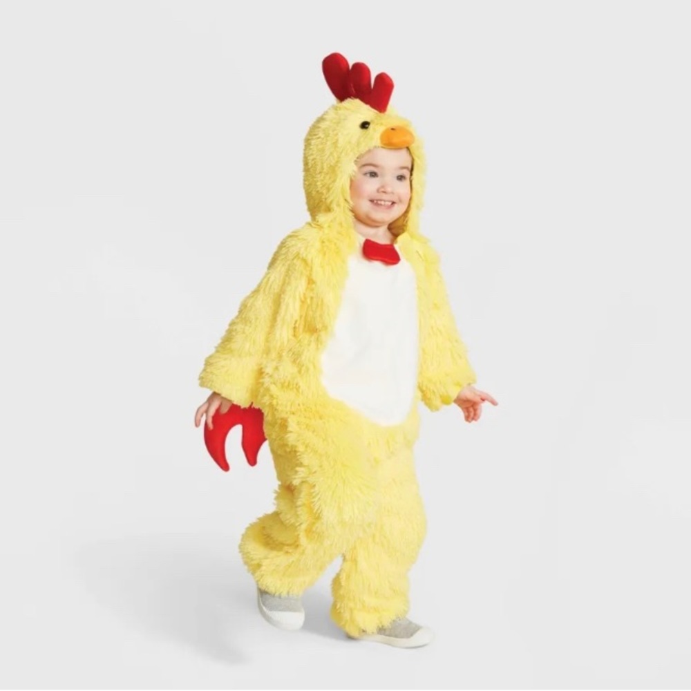 New chicken costume toddler 2-3T